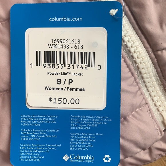 NWT Columbia puffer winter jacket - Picture 7 of 7